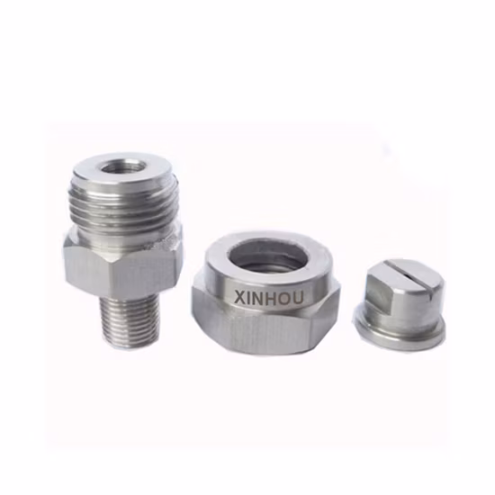 1/4 High Pressure Stainless Steel Uni Jet Flat Fan Spray Nozzles