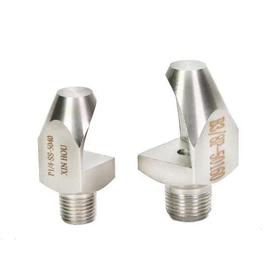 Stainless Steel Narrow Angle Flat Fan Water Jet High Pressure Cleaner Spray Nozzle